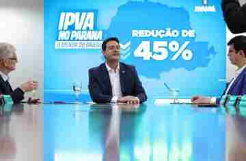  Com redução de 45%, Paraná terá menor alíquota de IPVA do Brasil em 2026